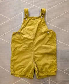 プチバトー　マスタードオーバーオール 81cm