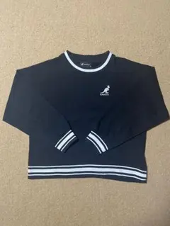 KANGOL トレーナー スウェット ブラック