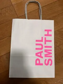 PAUL SMITH ショップ袋 ホワイト　ポールスミス　ショッパー