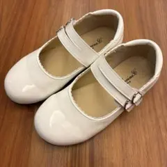 Catherine.C ホワイト メリージェーンシューズ　20cm