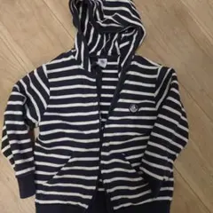 PETIT BATEAU ストライプ パーカー 110cm