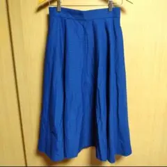 UNIQLO フレアスカート Lサイズ 青