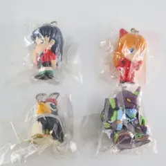 お値下げ　新世紀エヴァンゲリオン キャラクター キーホルダー 4体