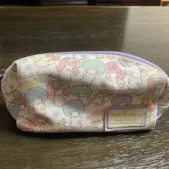【平成レトロ】キキララ　リトルツインスターズ　ペンケース　ポーチ