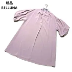 新品 半袖 チュニック M 大きめ ゆったり 春夏 Ｖネック ワンピースのサムネイル
