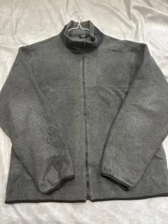 Lands' End グレー フリースジャケット L