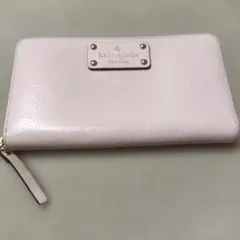◆ケイトスペード kate spade◆ラウンドファスナー 長財布 ピンク