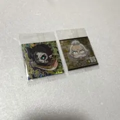 鬼滅の刃　デフォルメ　ウエハース　其ノ十四　ステッカー　獪岳　極レア　レア