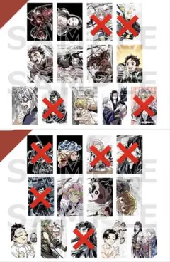 d*7様 鬼滅の刃 全集中展 ポストカード 計17枚セット