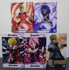 【５点セット】NARUTOプライズフィギュア５種セット