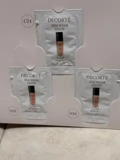 コスメデコルテDECORTÉ ZEN WEAR GLOW トライアル4点セット