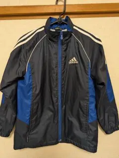 adidas ウィンドブレーカー　内側フリース　140cm