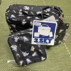 クロミ　バニティー　ミニポーチ　パスケース　3点セット　しまむら