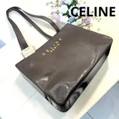 セリーヌ カバ レザー トートバッグ - メルカリ