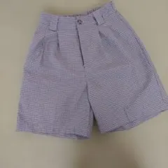 チェック柄ショートパンツのサムネイル