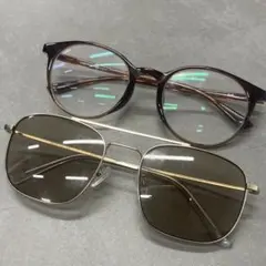 サングラス メガネ まとめ2点