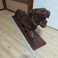 虎の木彫り 厄除け - メルカリ