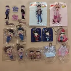 【おそ松さん】アクリル、ラバーグッズセット