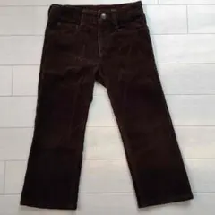 コムサデモード★男児 コーデュロイ長ズボン 茶色 110cm
