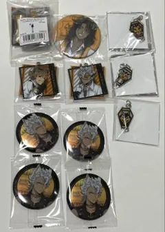 ツイステ レオナ ラギー ジャック 缶バッジ チャーム アクキー セット