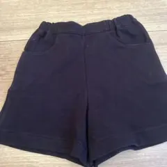 お受験　familiar ハーフパンツ ネイビー 110