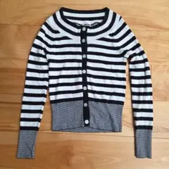 GU カーディガン ボーダー