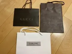 ショップ袋 紙袋　ルイヴィトン　GUCCI ランコム