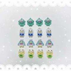 ネイルパーツ 16P ／ハンギョドン けろけろけろっぴ ペックル タキシードサム