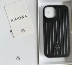 未使用--RIMOWA リモワ iPhone 15pro ケース ブラック