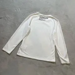 極美品］モンクレール レディース ロンT ホワイト - メルカリ
