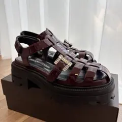 新品】セルジオロッシ SR TWENTY BUCKLE オールブラック 38 - メルカリ