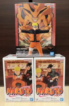NARUTOフィギュア　一楽でのひととき・時を超えた出陣　３体セット