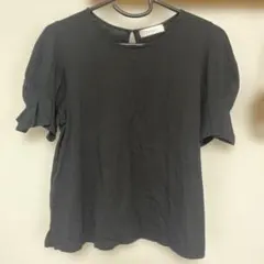 Feroux パフスリーブ 半袖 Tシャツ ブラック パフスリーブのサムネイル