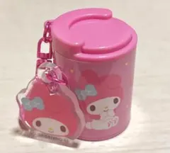 マイメロディー アクリルチャーム付き　コインホルダー