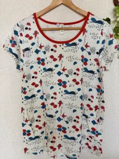 デザインTシャツ　レディース　イラスト　かわいい　フリーサイズのサムネイル