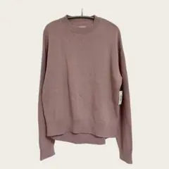 R*9様 DAILY RITUAL ニット　長袖　ピンク　シンプル　クルーネックのサムネイル