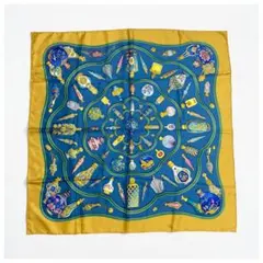 ♡美品♡ HERMES エルメス カレ90 スカーフ 香水瓶 シルク100% - メルカリ