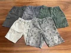 キッズ 半ズボン 5点セット