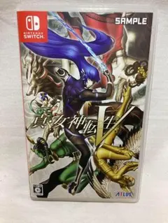 ダミージャケット 空ケース 真・女神転生5 外箱 Switch 真・女神転生Ⅴ