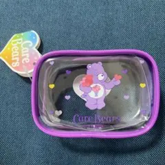 ケアベア　クリアミニポーチ