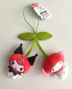 クロミ＆マイメロディ サンリオキャラクターズ なかよしさくらんぼペアマスコット