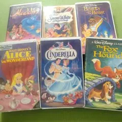 ディズニー VHS ビデオテープ セット　英語教育　子供