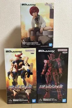 ガンダム ジークアクス　プライズフィギュア３点セット　限界突破 & マチュ