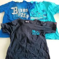 130cm Tシャツ 3枚セットまとめ売り　男の子