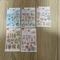 デコレーションシール　5枚セット