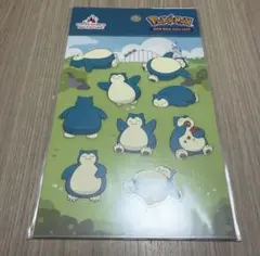 ポケモン 韓国 ロッテワールド 限定 シール カビゴン