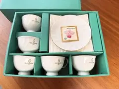 GIANNI VALENTINO コーヒーカップ＆ソーサー 5客セット 未使用