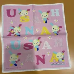 新品】サンリオ ウサハナ ハンカチ ピンク 当時物 - メルカリ