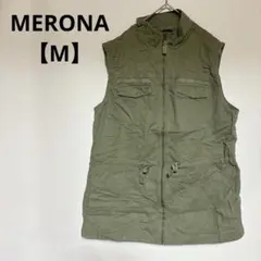 1点のみ✨MERONA 【M】メローナ オリーブグリーン ベスト 秋