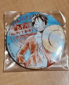 2019 東京ワンピースタワー ルフィ バースデー 缶バッジ ONE PIECE